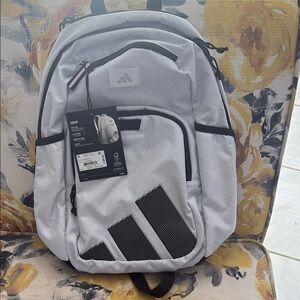 Adidas Gray Backpack for Men